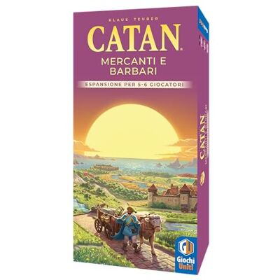 Giochi Uniti CATAN Relaunch: Mercanti e Barbari 5-6 Giocatori – Gioco da tavolo, 2-6 Giocatori, 10+ Anni, GU835, Edizione italiana Giochi Uniti CATAN Relaunch: Mercanti e Barbari 5-6 Giocatori – Gioco da tavolo, 2-6 Giocatori, 10+ Anni, GU835, Edizione italiana