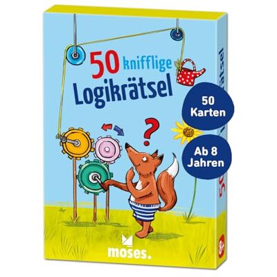moses . 50 Puzzle logici complicati – Divertente Gioco di Puzzle con compiti di Pensiero per Bambini a Partire dagli 8 Anni in su, 50 Carte Piene di Aglio per Bambini Intelligenti moses . 50 Puzzle logici complicati – Divertente Gioco di Puzzle con compiti di Pensiero per Bambini a Partire dagli 8 Anni in su, 50 Carte Piene di Aglio per Bambini Intelligenti