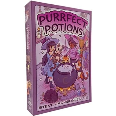 Jackson Purrfect Potions Gioco di dadi e pozioni con gatti magici 2–4 Giocatori 30 Minuti Jackson Purrfect Potions Gioco di dadi e pozioni con gatti magici 2–4 Giocatori 30 Minuti