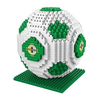 FOCO Con licenza ufficiale Northern Ireland modello di pallone da calcio BRXLZ da costruire con mattoncini 3D FOCO Con licenza ufficiale Northern Ireland modello di pallone da calcio BRXLZ da costruire con mattoncini 3D