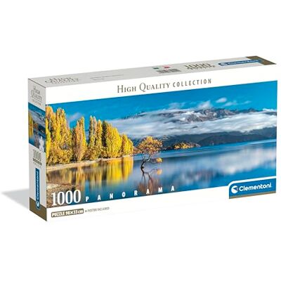 Clementoni 39942 Puzzle - Riflessi Dorati di Wanaka, 1000 Pezzi Clementoni 39942 Puzzle - Riflessi Dorati di Wanaka, 1000 Pezzi