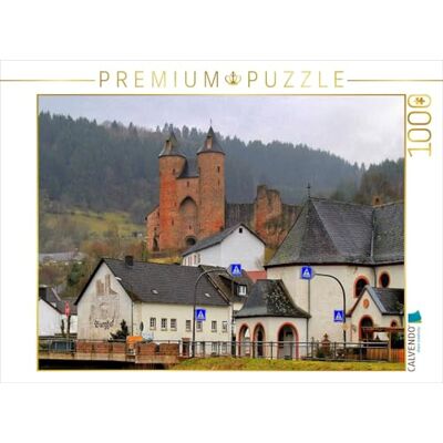 Klatt, Arno Arno Klatt Puzzle Bertradaburg in Mürlenbach, 1000 pezzi, dimensioni 64 x 48 cm Klatt, Arno Arno Klatt Puzzle Bertradaburg in Mürlenbach, 1000 pezzi, dimensioni 64 x 48 cm