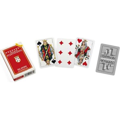 Dal Negro Carte da Gioco Genovesi Extra Astuccio Rosso Dal Negro Carte da Gioco Genovesi Extra Astuccio Rosso