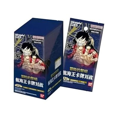 BANDAI Carte collezionabili One Piece Cinese semplificato 15+ anni OPC-01 Romance Dawn BANDAI Carte collezionabili One Piece Cinese semplificato 15+ anni OPC-01 Romance Dawn