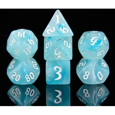 Rio Set di 7 dadi White Cloud Rio Set di 7 dadi White Cloud