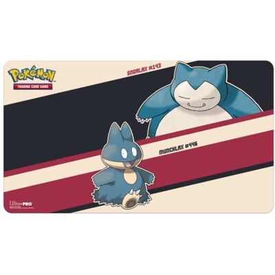 Ultra Pro Snorlax & Munchlax Tappetino per Pokemon – ideale per giochi di carte e battaglie contro amici e nemici, perfetto per uso a casa o in ufficio come tappetino per mouse per PC Ultra Pro Snorlax & Munchlax Tappetino per Pokemon – ideale per giochi di carte e battaglie contro amici e nemici, perfetto per uso a casa o in ufficio come tappetino per mouse per PC
