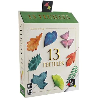 Gigamic 13 fogli Il gioco di carte intergenerazionale a partire da 8 anni da 3 a 6 giocatori Gigamic 13 fogli Il gioco di carte intergenerazionale a partire da 8 anni da 3 a 6 giocatori