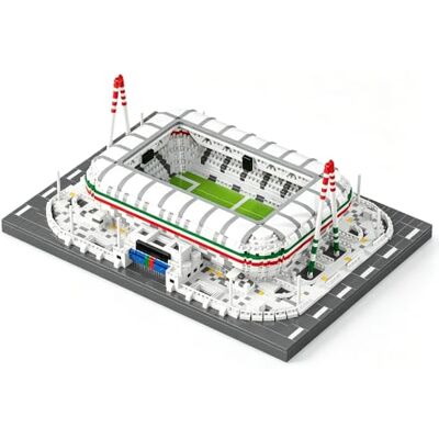Atomic Modello Di Architettura Da Costruire Con Mini Blocchi, Design Realistico Di Campo Da Calcio. Collezione Degli Stadi D’Élite Del Mondo. Stadio Di Calcio A Torino, Italia. Atomic Modello Di Architettura Da Costruire Con Mini Blocchi, Design Realistico Di Campo Da Calcio. Collezione Degli Stadi D’Élite Del Mondo. Stadio Di Calcio A Torino, Italia.