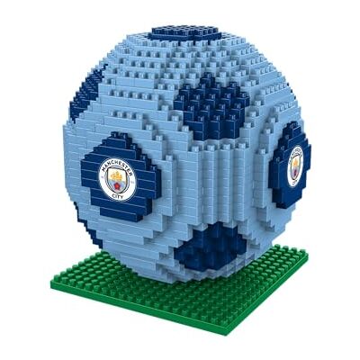 FOCO Con licenza ufficiale Manchester City FC modello di pallone da calcio BRXLZ da costruire con mattoncini 3D FOCO Con licenza ufficiale Manchester City FC modello di pallone da calcio BRXLZ da costruire con mattoncini 3D