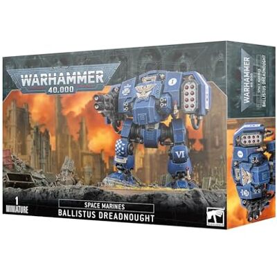 Games Workshop Warhammer 40.000 Space Marines: Ballistus Dreadnought, Nero Games Workshop Warhammer 40.000 Space Marines: Ballistus Dreadnought, Nero