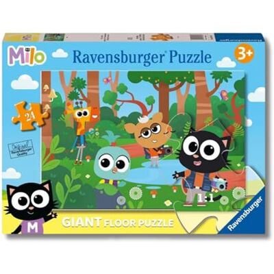 Ravensburger Puzzle Milo, Collezione 24 Giant Pavimento, 24 Pezzi, Età Raccomandata 3+ Anni Ravensburger Puzzle Milo, Collezione 24 Giant Pavimento, 24 Pezzi, Età Raccomandata 3+ Anni