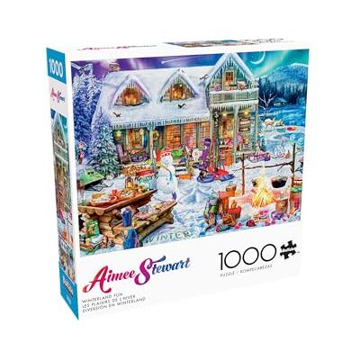 Buffalo Games Aimee Stewart Winterland Fun Puzzle da 1000 pezzi per adulti Puzzle impegnativo perfetto per serate di gioco Dimensioni finite 26,75 x 19,75 Buffalo Games Aimee Stewart Winterland Fun Puzzle da 1000 pezzi per adulti Puzzle impegnativo perfetto per serate di gioco Dimensioni finite 26,75 x 19,75