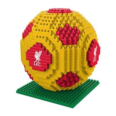 FOCO Con licenza ufficiale Liverpool FC modello di pallone da calcio BRXLZ nei colori alternativi della squadra da costruire con mattoncini 3D FOCO Con licenza ufficiale Liverpool FC modello di pallone da calcio BRXLZ nei colori alternativi della squadra da costruire con mattoncini 3D