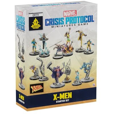 Atomic Asmodee Marvel: Crisis Protocol Starter Set X-Men Gioco di miniature da tavolo Età 14+ anni 2 giocatori Tempo di gioco: 90 minuti Atomic Asmodee Marvel: Crisis Protocol Starter Set X-Men Gioco di miniature da tavolo Età 14+ anni 2 giocatori Tempo di gioco: 90 minuti