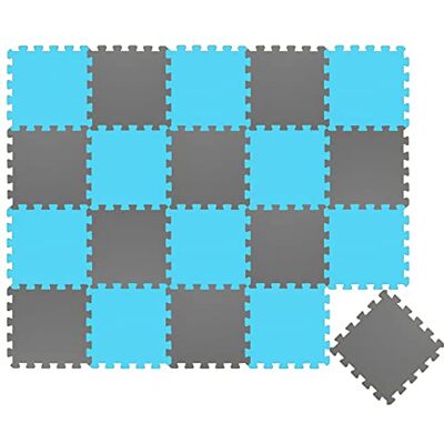 LittleTom 18 Pezzi Tappeto Gioco per Bambini in Piastrelle EVA 30x30 Pavimento Morbido e Antiscivolo per Neonati Superficie Puzzle Protettiva Ideale per la Cameretta dei Bimbi e Gioco a Terra LittleTom 18 Pezzi Tappeto Gioco per Bambini in Piastrelle EVA 30x30 Pavimento Morbido e Antiscivolo per Neonati Superficie Puzzle Protettiva Ideale per la Cameretta dei Bimbi e Gioco a Terra
