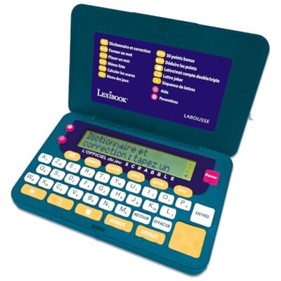 Lexibook Dizionario elettronico Ufficiale di Scarabeo ODS9, Larousse FISF, Verde/Blu, Lexibook Dizionario elettronico Ufficiale di Scarabeo ODS9, Larousse FISF, Verde/Blu,