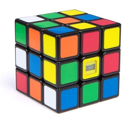 Spin Master Rubik's, Cubo Timer, Cubo 3X3 Con Cronometro, Batti Il Tuo Record, 8+ Cronometro Integrato, Display Analogico, 3 Pile a Moneta Sostituibili, Supporto Incluso, Reset In 3 Secondi, Speedcubing Spin Master Rubik's, Cubo Timer, Cubo 3X3 Con Cronometro, Batti Il Tuo Record, 8+ Cronometro Integrato, Display Analogico, 3 Pile a Moneta Sostituibili, Supporto Incluso, Reset In 3 Secondi, Speedcubing