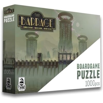 Cranio Creations Puzzle 1000pz Barrage, Edizione Multilingua Cranio Creations Puzzle 1000pz Barrage, Edizione Multilingua