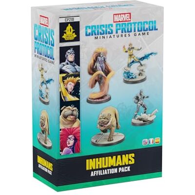 Asmodee , Marvel: protocollo Crisis – Inhumans, Affiliation Pack, Versione EN, Tablet op Expansion for 2 players from Age 14 with a Playing time of 90-120 minutes, multilingual Asmodee , Marvel: protocollo Crisis – Inhumans, Affiliation Pack, Versione EN, Tablet op Expansion for 2 players from Age 14 with a Playing time of 90-120 minutes, multilingual