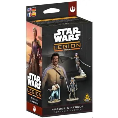 Asmodee , Star Wars: Legion Rogues & Rebels (Rebellen & Halunken), versione tedesca, espansione da tavolo per 2 giocatori dai 14 anni in su, con 120-180 minuti di gioco, multilingue Asmodee , Star Wars: Legion Rogues & Rebels (Rebellen & Halunken), versione tedesca, espansione da tavolo per 2 giocatori dai 14 anni in su, con 120-180 minuti di gioco, multilingue