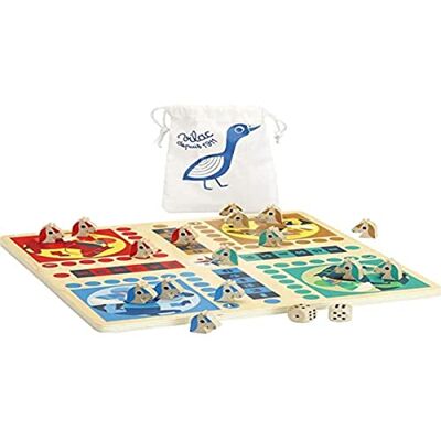 Vilac Cofanetto di Giochi Dada-Oca Ingela P. Arrhenius per Bambini in Legno Vilac Cofanetto di Giochi Dada-Oca Ingela P. Arrhenius per Bambini in Legno