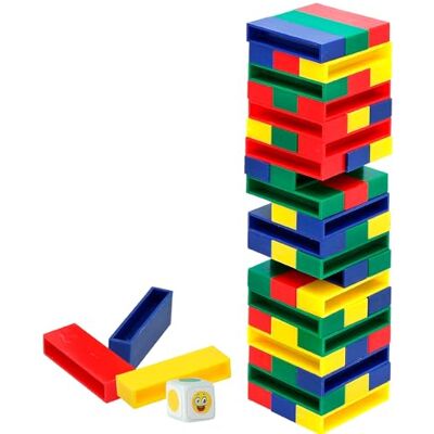 COLORBABY MULTIMARCA Color Baby Torre Blocchi di Equilibrio 61 Pezzi (CB ) COLORBABY MULTIMARCA Color Baby Torre Blocchi di Equilibrio 61 Pezzi (CB )