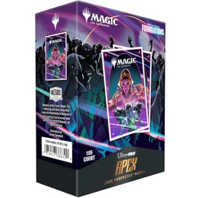 Ultra Pro Magic: The Gathering 105ct Apex Sleeves Foundations Ultra Pro Magic: The Gathering 105ct Apex Sleeves Foundations