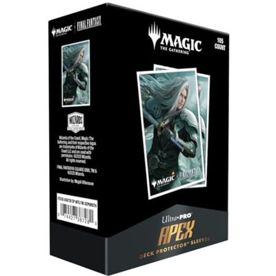 Ultra Pro Final Fantasy x Universes Beyond Sephiroth (Wisnu Tan) 105ct APEX Deck Protector™ Maniche per Magic: The Gathering Accessori per carte collezionabili, attrezzatura da gioco di carte Ultra Pro Final Fantasy x Universes Beyond Sephiroth (Wisnu Tan) 105ct APEX Deck Protector™ Maniche per Magic: The Gathering Accessori per carte collezionabili, attrezzatura da gioco di carte
