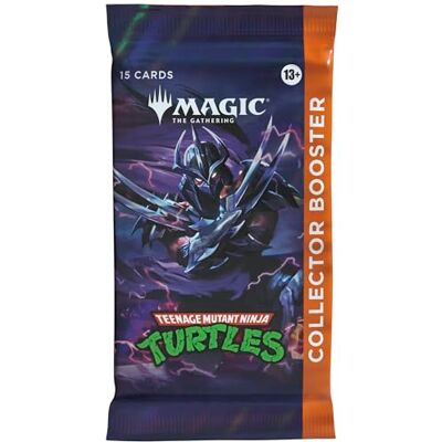 Magic: The Gathering Collector Booster di Teenage Mutant Ninja Turtles (Versione Inglese) Magic: The Gathering Collector Booster di Teenage Mutant Ninja Turtles (Versione Inglese)
