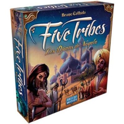 Asmodee Cinque Tribes: I Djinns di Naqala Gioco da Società Strategico a partire dai 13 Anni Asso d'Oro 2015 Universo delle 1001 Notti 2 a 4 Giocatori 40-80 Min Gioco Esperto in Francese Asmodee Cinque Tribes: I Djinns di Naqala Gioco da Società Strategico a partire dai 13 Anni Asso d'Oro 2015 Universo delle 1001 Notti 2 a 4 Giocatori 40-80 Min Gioco Esperto in Francese