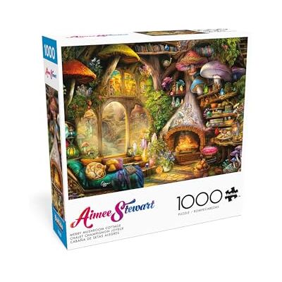 Buffalo Games Aimee Stewart Merry Mushroom Cottage Puzzle da 1000 pezzi per adulti Puzzle impegnativo perfetto per serate di gioco Dimensioni del puzzle finito: 26,75 x 19,75 Buffalo Games Aimee Stewart Merry Mushroom Cottage Puzzle da 1000 pezzi per adulti Puzzle impegnativo perfetto per serate di gioco Dimensioni del puzzle finito: 26,75 x 19,75