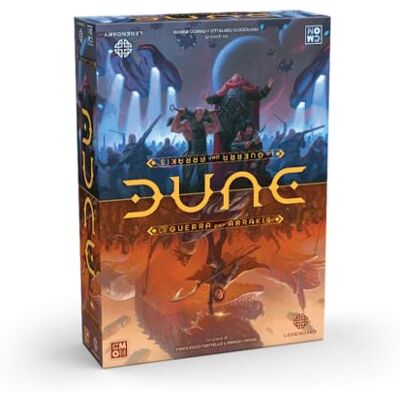 Asmodee Dune: La Guerra per Arrakis, Gioco da Tavolo, 14+ Anni, 1-4 Giocatori, Edizione in Italiano Asmodee Dune: La Guerra per Arrakis, Gioco da Tavolo, 14+ Anni, 1-4 Giocatori, Edizione in Italiano