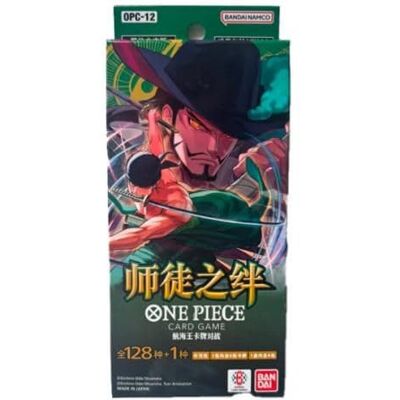 BANDAI Namco One Piece Card Game OP-12 师徒之绊 Prodotto in Giappone, Gioco di Carte, Edizione Cinese, Per Collezionisti BANDAI Namco One Piece Card Game OP-12 师徒之绊 Prodotto in Giappone, Gioco di Carte, Edizione Cinese, Per Collezionisti