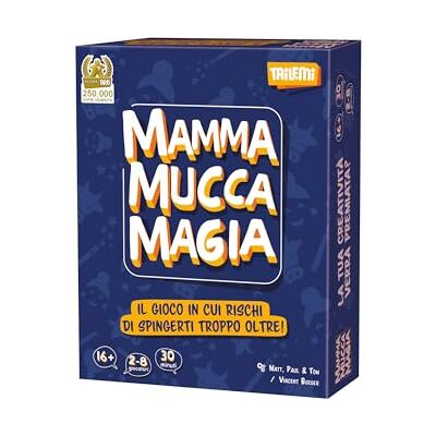 Asmodee Mamma Mucca Magia, Gioco da tavolo, Gioco di Società in stile Nomi, Cose e Città rivisitato, Ideale per serate tra amici, 2-8 Giocatori, 16+ Anni, Edizione in Italiano Asmodee Mamma Mucca Magia, Gioco da tavolo, Gioco di Società in stile Nomi, Cose e Città rivisitato, Ideale per serate tra amici, 2-8 Giocatori, 16+ Anni, Edizione in Italiano