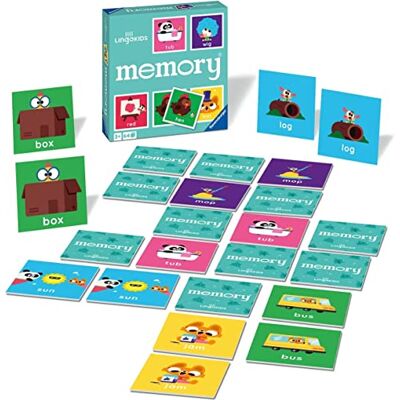 Gioco di memoria Ravensburger Lingokids - Per bambini 3+ - Esclusiva Amazon Gioco di memoria Ravensburger Lingokids - Per bambini 3+ - Esclusiva Amazon