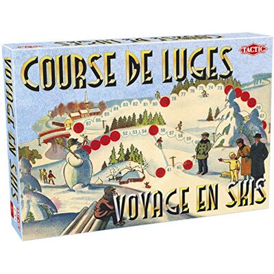 Tactic Retro Game: la corsa di slitta/viaggio in sci, Tactic Retro Game: la corsa di slitta/viaggio in sci,