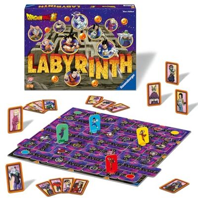 Ravensburger Labyrinth Dragon Ball Giochi da Tavolo Adulti Labirinto di Dragon Ball per 2-4 Giocatori Regalo Bambino 7 Anni O Piú Giochi da Tavolo 30 Minuti Ravensburger Labyrinth Dragon Ball Giochi da Tavolo Adulti Labirinto di Dragon Ball per 2-4 Giocatori Regalo Bambino 7 Anni O Piú Giochi da Tavolo 30 Minuti