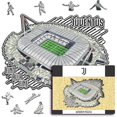 Iconic Puzzles , Juventus Allianz Stadium, Puzzle di Legno per Adulti e Bambini, Legno 100% Sostenibile, Taglia L 500 Pezzi Iconic Puzzles , Juventus Allianz Stadium, Puzzle di Legno per Adulti e Bambini, Legno 100% Sostenibile, Taglia L 500 Pezzi