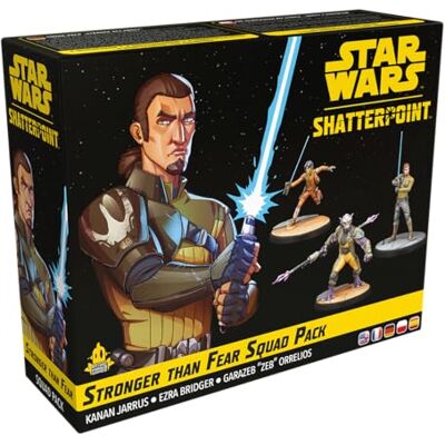 Asmodee Atomic Mass Games Star Wars Shatterpoint Stronger Than Fear Squad Pack Miniatures Expansion Compatible With Star Wars Shatterpoint Skirmish Game 2 Players 90 Minutes Asmodee Atomic Mass Games Star Wars Shatterpoint Stronger Than Fear Squad Pack Miniatures Expansion Compatible With Star Wars Shatterpoint Skirmish Game 2 Players 90 Minutes