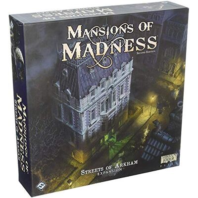 Asmodee Fantasy Flight Games Mansions of Madness 2nd Edition: Streets of Arkham Expansion English Asmodee Fantasy Flight Games Mansions of Madness 2nd Edition: Streets of Arkham Expansion English