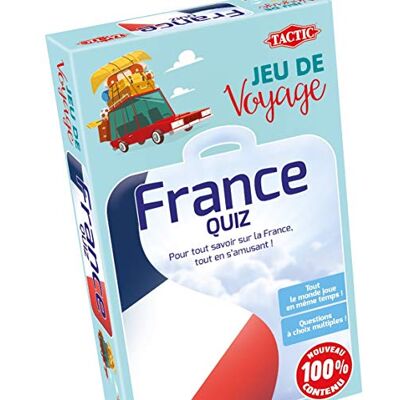 Tactic - Francia Quiz Viaggio, Multicolore, Tactic - Francia Quiz Viaggio, Multicolore,