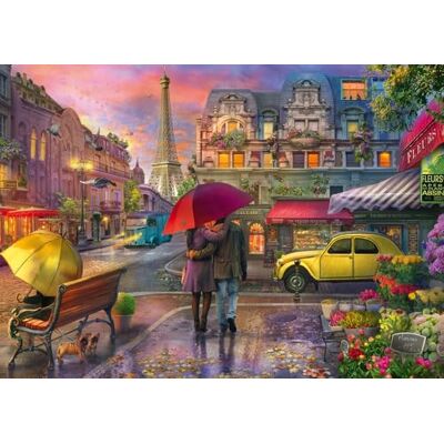 Schmidt Spiele Magia della pioggia a Parigi, Puzzle da 500 pezzi, Multicolore Schmidt Spiele Magia della pioggia a Parigi, Puzzle da 500 pezzi, Multicolore