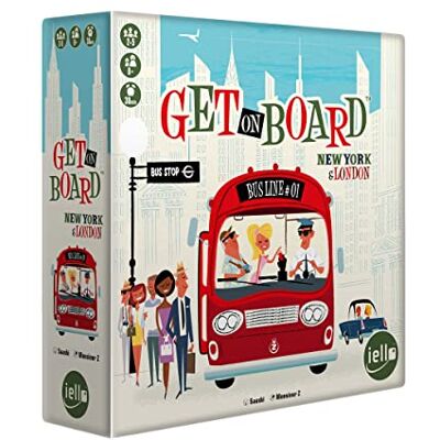 IELLO , gioco da tavolo per bambini dai 8 anni in su, 2-5 giocatori, tempo di gioco: 30 minuti, multicolore IELLO , gioco da tavolo per bambini dai 8 anni in su, 2-5 giocatori, tempo di gioco: 30 minuti, multicolore