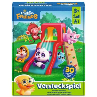 ThinkFun Hide and Seek Il gioco di logica da parco giochi con Dani Duck e le sue amiche! Gioco di logica per bambini dai 3 anni in su ThinkFun Hide and Seek Il gioco di logica da parco giochi con Dani Duck e le sue amiche! Gioco di logica per bambini dai 3 anni in su