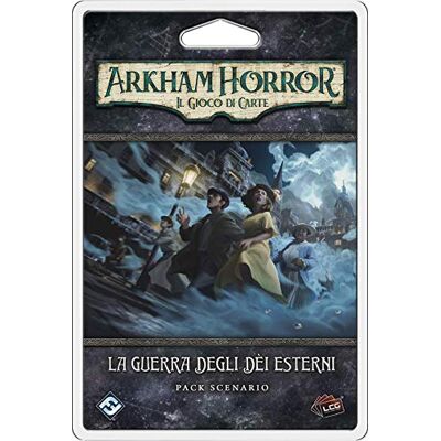Fantasy Flight Games Asmodee Arkham Horror Il Gioco di Carte: La Guerra degli Dèi Esterni Espansione Gioco di Carte, Edizione in Italiano Fantasy Flight Games Asmodee Arkham Horror Il Gioco di Carte: La Guerra degli Dèi Esterni Espansione Gioco di Carte, Edizione in Italiano