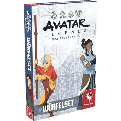 Pegasus Spiele Avatar Legends – Il Gioco di Ruolo: Set di Dadi Pegasus Spiele Avatar Legends – Il Gioco di Ruolo: Set di Dadi
