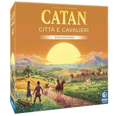 Giochi Uniti CATAN Relaunch: Città e Cavalieri – Gioco da tavolo, 3-4 Giocatori, 10+ Anni, , Edizione italiana Giochi Uniti CATAN Relaunch: Città e Cavalieri – Gioco da tavolo, 3-4 Giocatori, 10+ Anni, , Edizione italiana