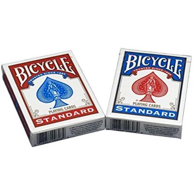 Bicycle Carte da gioco per ciclisti, misura standard, confezione da 2 mazzi Bicycle Carte da gioco per ciclisti, misura standard, confezione da 2 mazzi