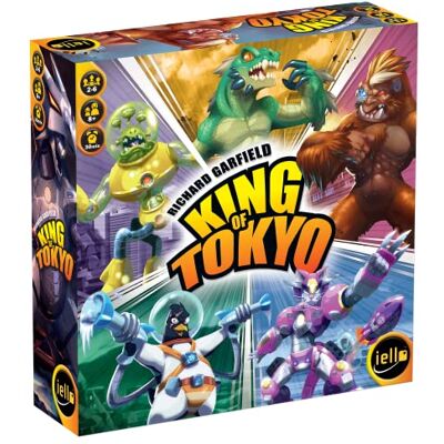 IELLO King of Tokyo Gioco da tavolo (edizione 2016), Età 8+, 2-6 giocatori, Tempo di gioco 30 minuti versione inglese IELLO King of Tokyo Gioco da tavolo (edizione 2016), Età 8+, 2-6 giocatori, Tempo di gioco 30 minuti versione inglese