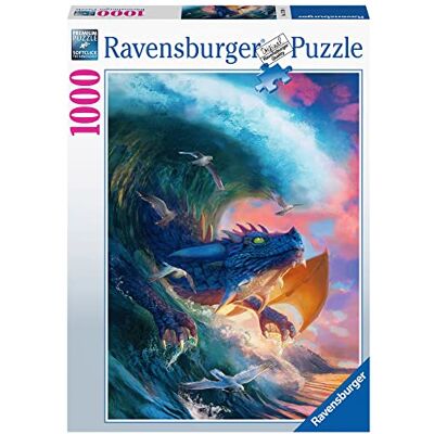 Ravensburger Puzzle Il drago del mare, 1000 Pezzi, Idea regalo, per Lei o Lui, Puzzle Adulti Ravensburger Puzzle Il drago del mare, 1000 Pezzi, Idea regalo, per Lei o Lui, Puzzle Adulti